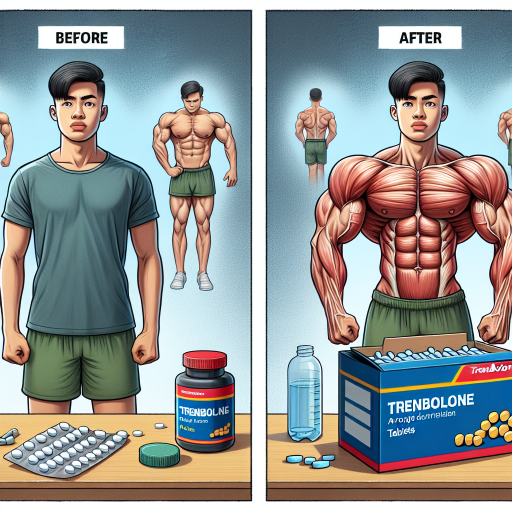 Positive effects of trenbolone tablets on muscle building