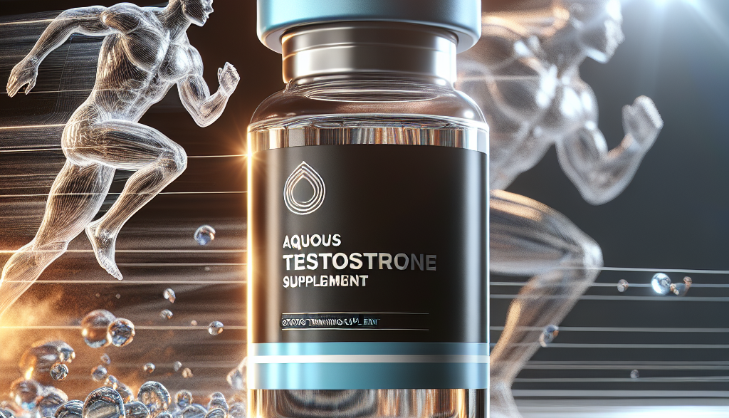 Aquous testosterone suspension as a supplement for sports training
