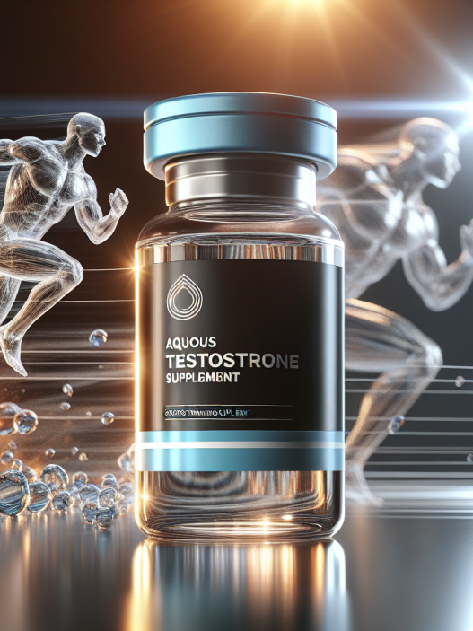Aquous testosterone suspension as a supplement for sports training