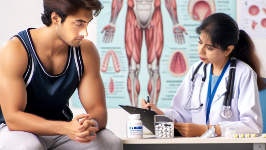 Prescribed clomid for male infertility in athletes