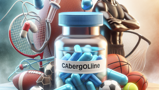 Therapeutic use of cabergoline in sports